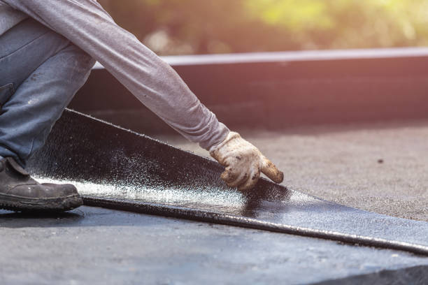 Professional Emergency Waterproofing technician working in Landisville, NJ